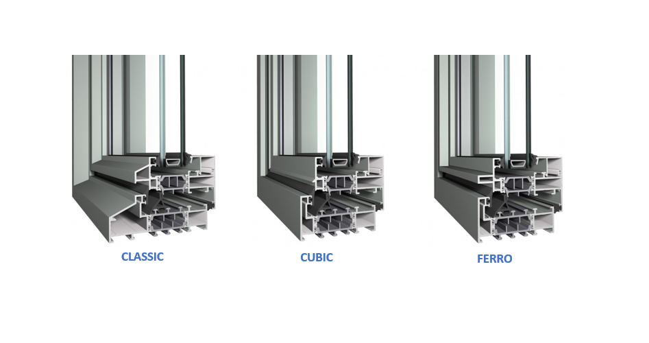 reynaers SlimLine 38 Classic - Ferro - Cubic
