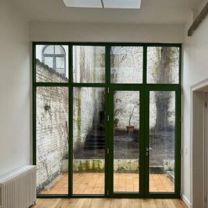 Export of aluminium window systems from Greece to Belgium by Mparolas Aluminium Systems